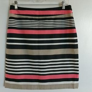 Banana Republic striped skirt